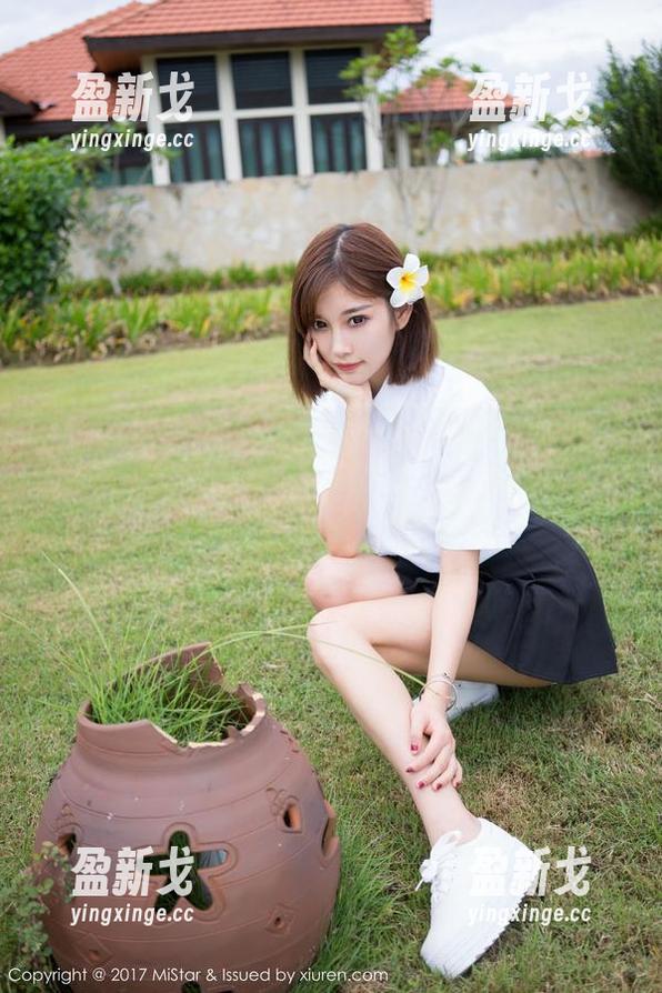 MiStar魅妍社 - Wendy智秀新出了套装写真，透过屏幕我仿佛听到它在低声呢喃。