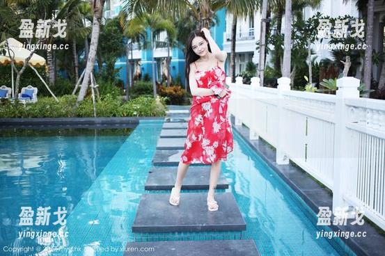 MyGirl美媛馆 - 居家的唐琪儿Beauty，看美图就像打开了一扇窗，照片里映出的是她的宁静。
