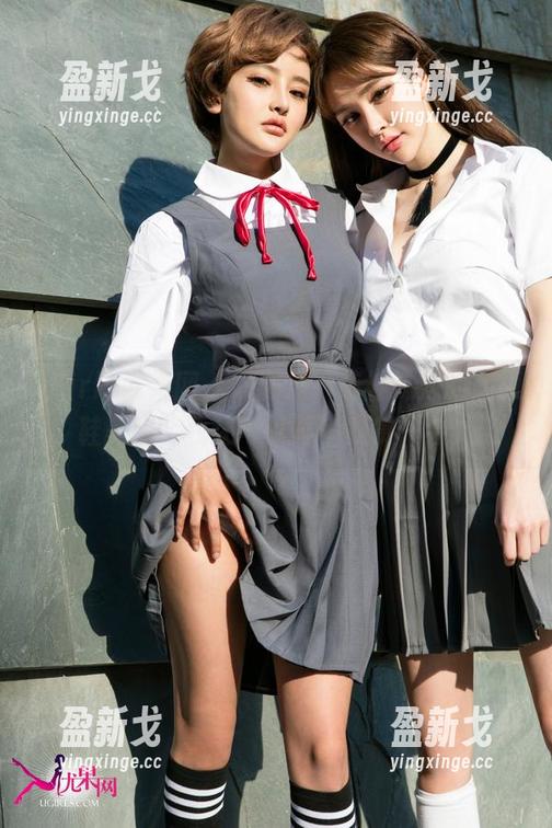 UGirls尤果网 - 低调点，萌神妹妹的高跟鞋美图，我还可以再多欣赏一会儿