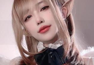 快来看！这是狐洛洛子的最新力作，居然是鲨鱼妹女仆？