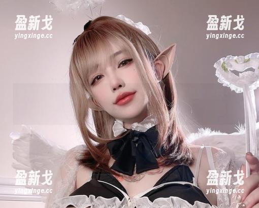快来看！这是狐洛洛子的最新力作，居然是鲨鱼妹女仆？