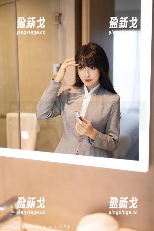 秀人网 - 私拍时娜露Selena那件礼服的各种插曲合集，哈哈说得太多了