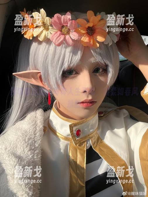 腥味猫罐的新写真人生更新，温柔如春风拂面